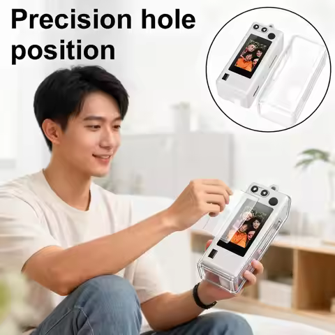 For Kodak Charmera Mini Tpu Protective Case Transparent Protect Kit Transprent TPU Case With Tempere