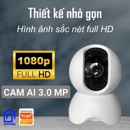 360 rotating indoor smart WiFi Camera - 3.0Mp full HD resolution - TUYA/SMARTLIFE App