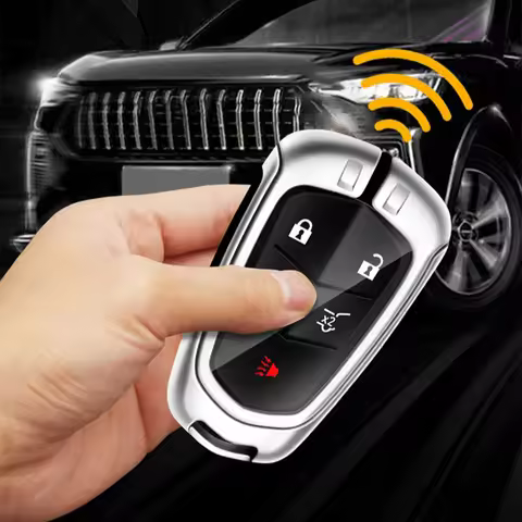 Key Case Car Cadillac Zinc Alloy Car Remote Key Case Cover Shell Fob For Cadillac CT5 CT6 ATS CTS Es