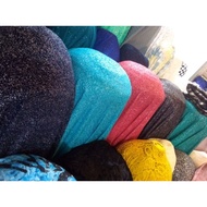 Glitter jersey t-shirt fabric