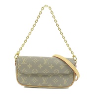 LOUIS VUITTON Monogram Wallet on Chain Ivy金扣鏈帶手挽肩背兩用袋
