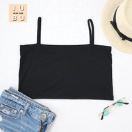พร้อมส่ง🍒เสื้อสายเดี่ยวตัวสั้น เสื้อซับในไซส์ใหญ่ เสื้อสายเดี่ยว  เสื้อ ครอปสายเดี่ยว  อก36-50 เกาะอ