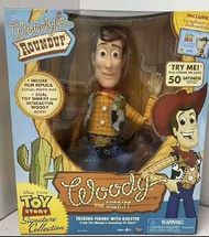 反斗奇兵 Toy Story 胡迪 Woody 簽名收藏系列 發聲 Figure Thinkway Toys