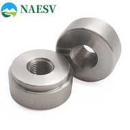 NAESV Auto Part, Thread Flange 1/8 "NPT PIPE, Durable Weld on Connector Weld in Weld Bung Car