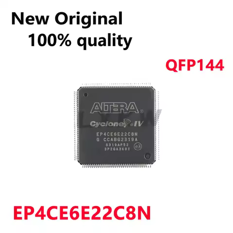 1/PCS New Original EP4CE6E22C8N PQFP-144 Programmable logic chip In Stock