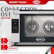 UNOX BAKERLUX SHOP.PRO 4 600x400 Rossella Touch XEFT-04EU-ETDP (6900W) Convection Oven Electric 3 Phase Italy Steam Bake