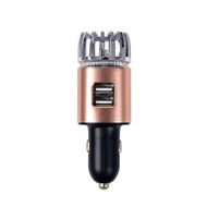Pl-A21 Car Air Purifier Smartphone Charger Gold