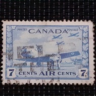 1949 CANADA AIR 7c FINE USED STAMP