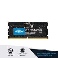 Memory Laptop Crucial SODIMM 8GB DDR5 - RAM NoteBook 8GB DDR5 PC 5600 Computer