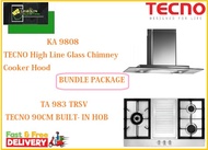 TECNO HOOD AND HOB BUNDLE PACKAGE FOR ( KA 9808 &amp; TA 983TRSV ) / FREE EXPRESS DELIVERY