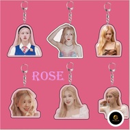 BLACKPINK Group Rose Keychain