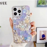 Case Samsung Galaxy Note20 Ultra Note20 Note10 Note10+ Note9 Note8 Lite Fashion Laser Colorful Flower Phone Case