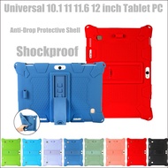 Case for Universal 10.1 10.8 11 11.6 12 inch Tablet PC Anti-Drop Protective Shell Soft Silicone Stan