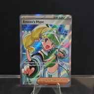 2025 Emcee's Hype Card (Full Art Holo)