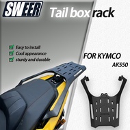 SWEER Motorcycle modification with aluminum alloy rear rack rear tailstock  trunk rack Fit  for KYMC