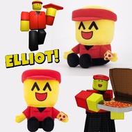 Forsaken Chance Elliot Plush Toy Pizza Boy Stuffed Dolls Forsaken Game Peripherals Kids Birthday Gif