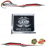 แผ่นยางบังโคลน ยางบังโคลน รถใหญ่ รถบรรทุก สี่ล้อใหญ่ 6 ล้อ ฯลฯ Size: 20x24 นิ้ว 1 ชุด 2 ชิ้น.รถบร