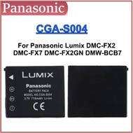 Original CGA-S004 CGA-S004A CGA-S004E DMW-BCB7 710mah Camera Battery for Panasonic Lumix DMC-FX2 DMC