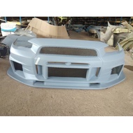 Mitsubishi Lancer gt proton inspira Varis V3 Front bumper lip diffuser bodykit body kit 2008 2009 2010 2011 2012 2013