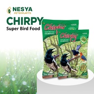 CHIRPY Rumput Laut Pakan Burung Voer Kasar Hijau SEAWEED 400 GRAM