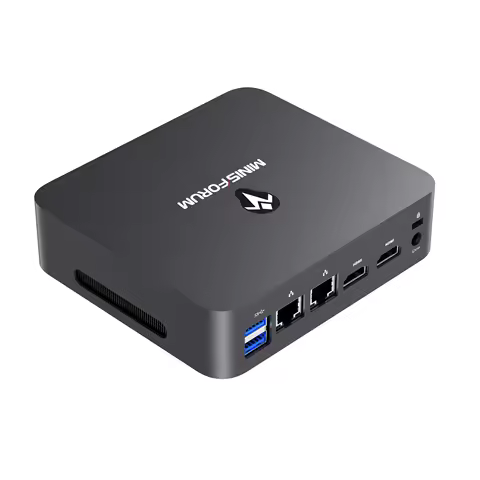 MINISFORUM 2023 New UN305 12th Gen UHD Graphics GPU Windows 11 Office Desktop Pocket NUC Core i3 Min