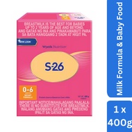 S-26 ONE Infant Formula for  0-6 Months Box 400g