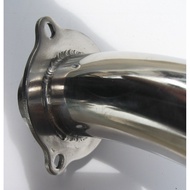 CB400.ZRX400.CB750.7BA Inzuma 400, Stainless Steel Exhaust Pipe Front Section