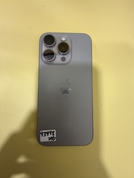 iPhone 15 pro 256gb 原色 美版已開卡槽 換過mon 電池