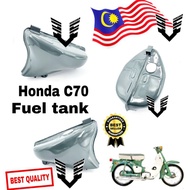 Cub bulat Honda C70 Fuel Tank Oil Tank Gray tanki c70 petrol  tank cub zai grey