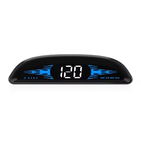 NEW GPS HUD G2 Display Speedometer Plug & Play Lift Distance Head Up Display for All Cars