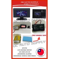DY1716 ORIGINAL LCD DIGITAL VOLTAGE METER(KERETA &LORI) VOLT METER FOR USE ON: UNIVERSAL VEHICLE AND