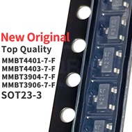 5PCS MMBT4401-7-F MMBT4403-7-F MMBT3904-7-F MMBT3906-7-F SOT23 K2X K2T K1N K3N New chip ic