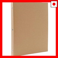 MUJI Binder, A4, 30-Hole, Beige, 82109917