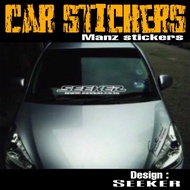 SEEKER D2 / CAR STICKER SEEKER