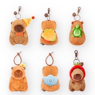 Snot Bear Capybara Bag Pendant Capybara Plush Toy Doll Keychain Pendant Birthday Gift Pendant