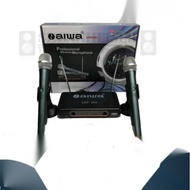 Mic Wireless AIWA UHF 260 Microphone Wireless aiwa