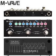 M-VAVE Cube Baby: 8 Cabinets + Phone Rec | Studio-Grade Electric Guitar FX Hub with Guitar Pick and 
