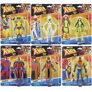 Hasbro Marvel Legends Retro 6 Inch Action Figure X-Men '97 (Wolverine/Magneto/Storm/Gambit/Rogue/Bis