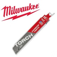 [特價]【Milwaukee 美沃奇】碳化鎢鋸齒 6”軍刀鋸片／鐵工專用／1入