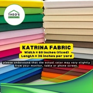Theos Tela/Fabric, Katrina Fabric Plain Cloth vended Per Yard - Cotton Touch Cloth III