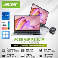 Laptop Multitasking Acer Aspire Slim A315-58 [Intel i7-1165G7, 8GB Ram, 512GB SSD, Intel Iris Xe, 15.6" FHD, Windows, Silver] - 74GF