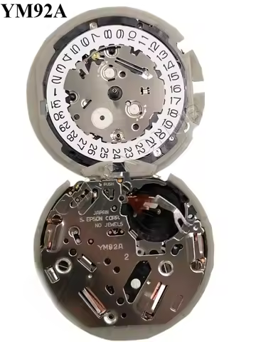 Japan's new original YM92 movement YM92A quartz movement white calendar 3-point watch accessories