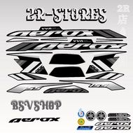 Aerox 155 new connected striping sticker motif 01 graphic variation / Aerox 155 decal / yamaha Aerox