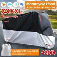 420D 4XL Abrasion Cover All Seasons Outdoor Indoor Waterproof Dustproof UV Resistant Motorcycle Jack