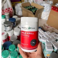 Healthy Care Wild Krill Oil 1000mg High Dose Krill Oil