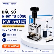 Genuine KW-TriO Automatic Jump Number Stamp – Clear, Durable 6-Digit / 7-Digit / 8-Digit / 10-Digit 