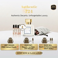 [SG Local ]724 EDP(Free Drawstring Bag/Decant/Refill Perfume/2ml/5ml)