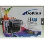 Dophin H800 hanging on filter