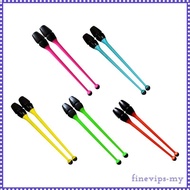 [FinevipsMY] 2 Gymnastic , 36cm Long Fitness Accessories, Artistic Sticks, Exercise Tool,