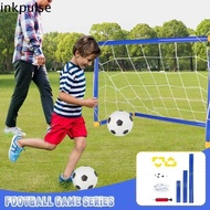 INKPULSE​ Kids Soccer Goal, Removable Net with Inflatable Pump Soccer Goal Post Net Set, Easy Instal